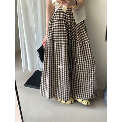 【孤品清仓】METWO hers被问爆的复古格子裤20848