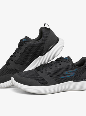 Skechers/斯凯奇正品【GO 系列】2021夏季男子轻便系带透气跑步鞋