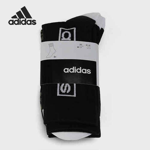 Adidas/阿迪达斯正品neo秋季中性CREW GR 2PP运动休闲袜 GE6145