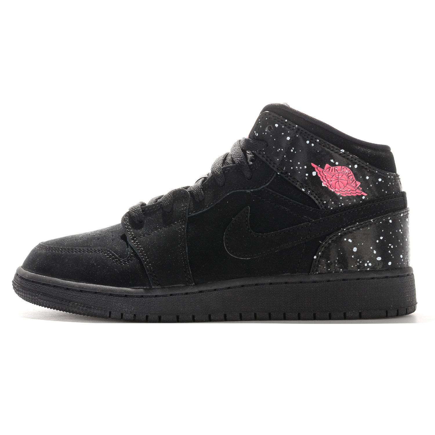 Nike/耐克正品 AIR JORDAN 1 MID AJ1玫瑰金女子运动篮球鞋555112
