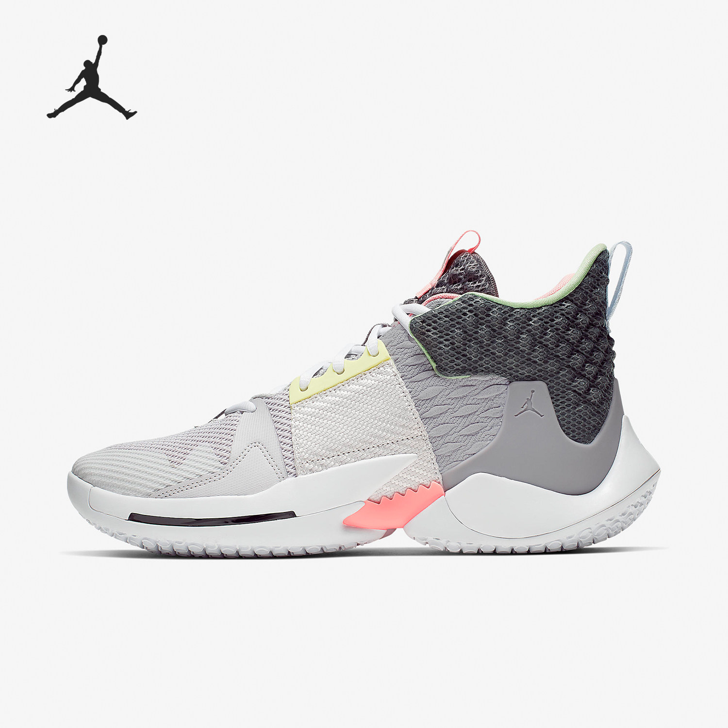 Nike/耐克正品JORDAN男士中帮减震舒适实战运动篮球鞋 AO6219-002