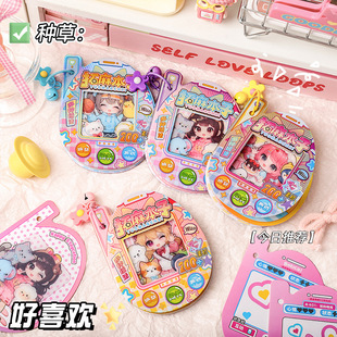 波提卡拓麻本子贴纸贴贴乐1.0光栅闯关游戏本换装贴画养宠素材本