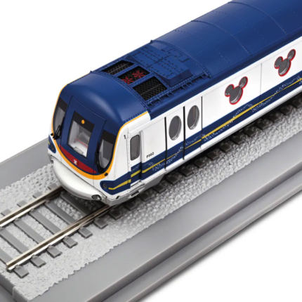 港铁MTR迪士尼线1/87限量版M车合金火车模型HO比例列车模型