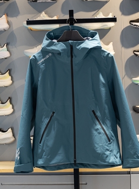 李宁户外CF溯万龙甲黑龘男女同款2026新款潮流连帽冲锋衣AEMW003