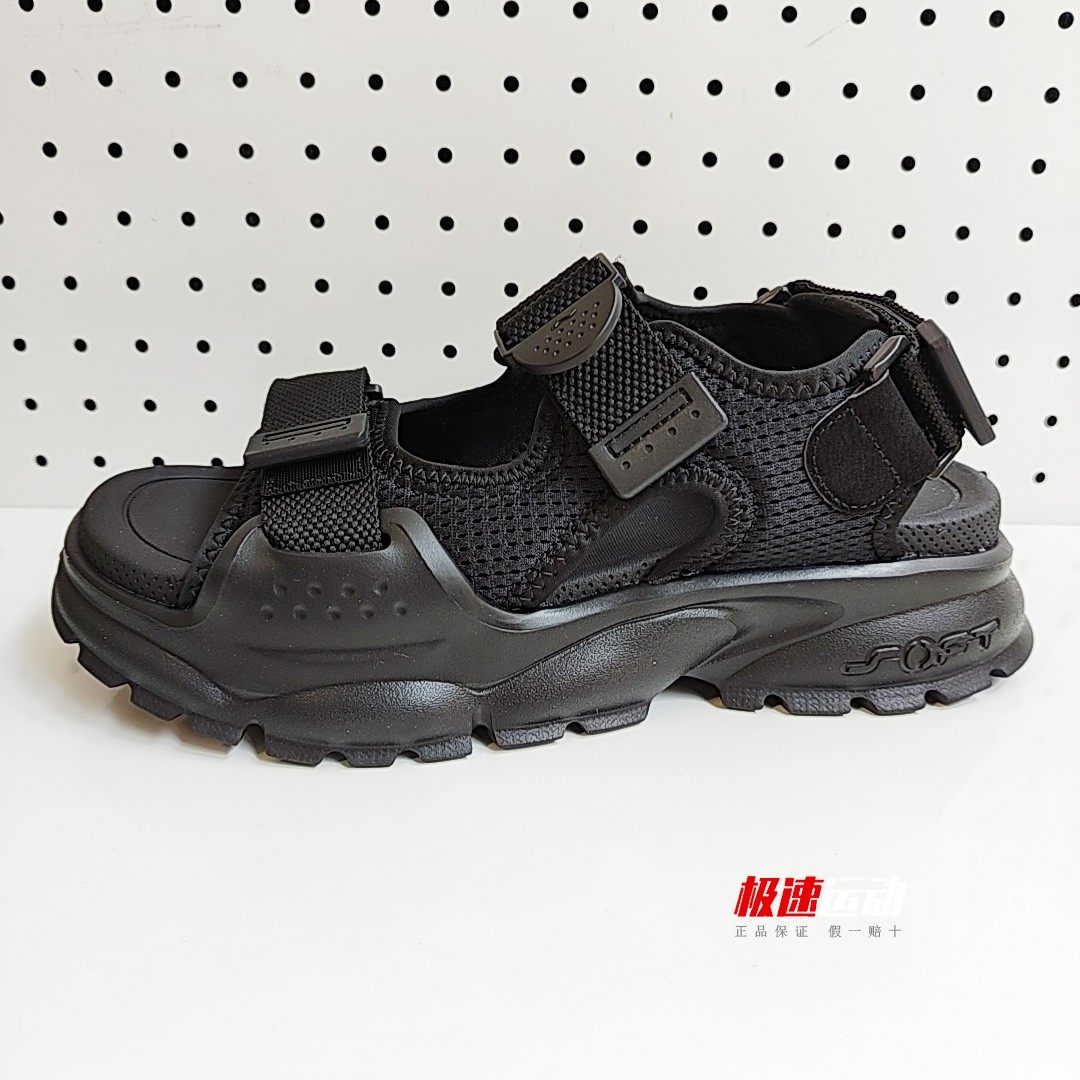 专柜李宁凉鞋男2022夏季新款魔术贴沙滩coca轻便运动鞋子aglr019