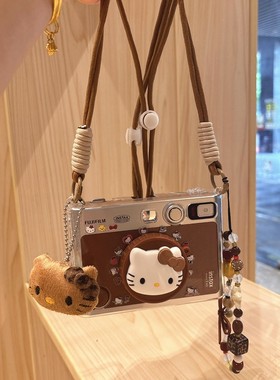 拍立得mini evo kitty卡通保护壳99镜头盖90富士12迷你7C保护套25