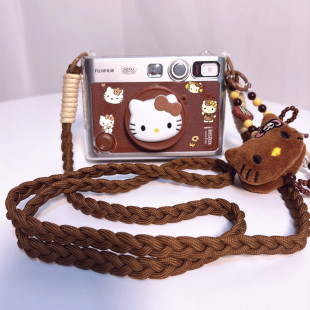 拍立得mini 富士90迷你99保护套 evo保护壳kitty背带绳镜头盖套装