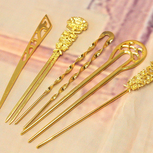 唐风发簪古风供养人头饰汉服发簪