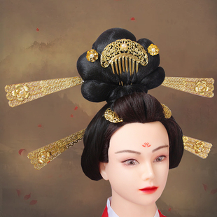 古风发饰唐风发簪敦煌发梳女长安12时辰热依扎唐朝汉服诃子裙头饰