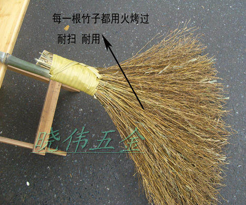 竹扫把马路竹扫帚扫把天然笤帚扫帚大扫把环卫扫把大竹扫马路_虎窝淘