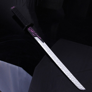 刺客伍六七567的魔刀千刃大号儿童玩具刀剑男孩PU材质50CM