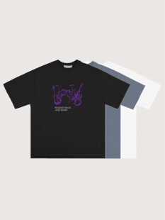 凉感短袖 Roadistance T恤 夏天松弛好看舒适 爵士乐器印花 24S