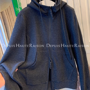 保暖舒适叠穿 宽松大版 胖MM大码 240斤德绒双拉链连帽卫衣女秋冬季