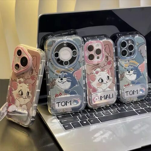 汤姆猫玛丽猫手机壳适用于苹果17Air16promax小米15情侣iphone14华为mate80propura90荣耀vivo红米k90oppoIQO