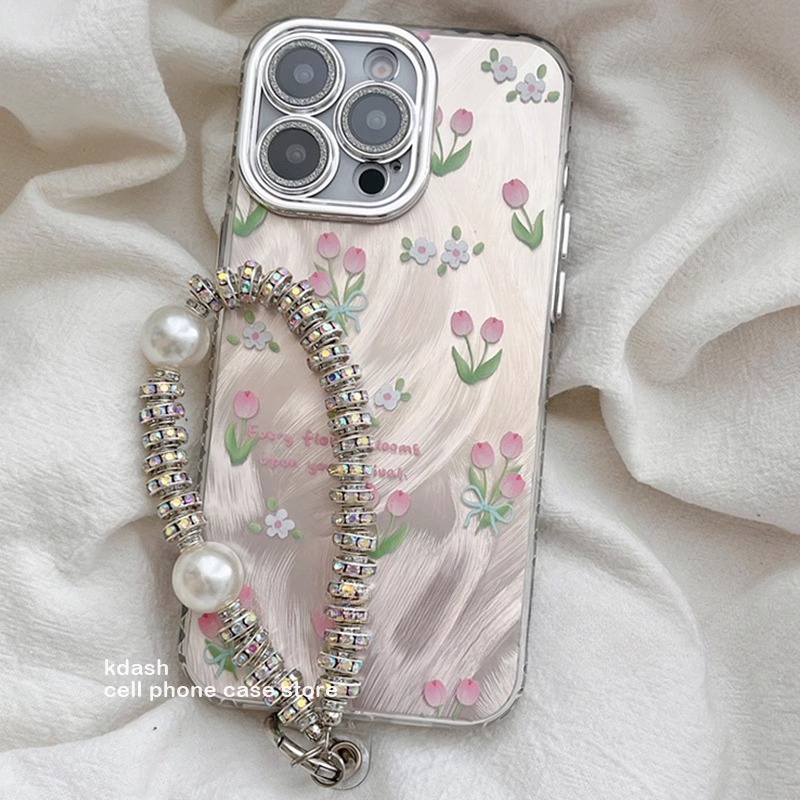 ins郁金香精孔全包手机壳适用苹果17Air16promax小米15情侣iphone14华为mate60propura70荣耀vivo红米k80oppo