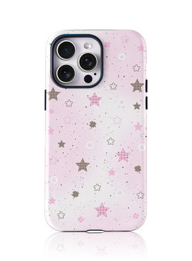 巧克力星星菲林手机壳适用苹果17Air16promax小米15情侣iphone14华为mate80pura90荣耀vivo红米k90oppo一加iQ