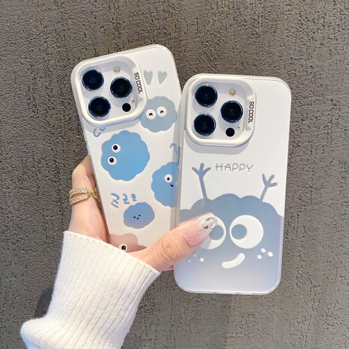 卡通大煤球苹果手机壳17Air16promax小米15情侣iphone14华为mate80propura90荣耀vivo红米k90一加opporeno13