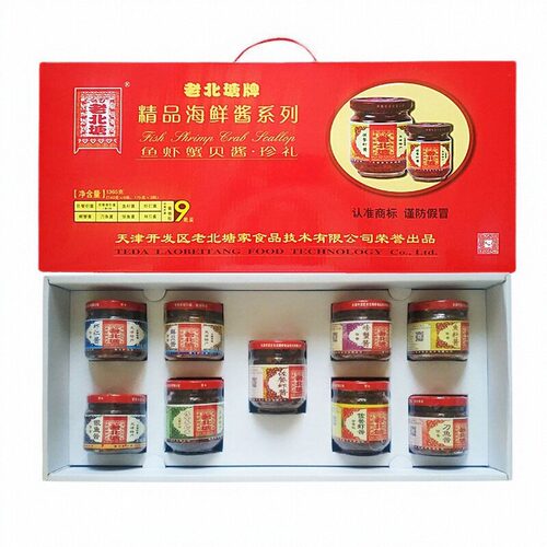 虾酱海鲜酱老北塘礼盒大礼包即食