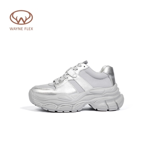 美国Wayne Flex韦恩百搭网面舒适休闲透气减震防滑增高轻便老爹鞋