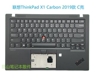 联想ThinkPad X1 carbon X1 2019款 7TH C壳 键盘总成 外壳 US