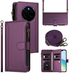 适用华为荣耀magic7手机壳magic5pro翻盖保护套荣耀90零钱卡包400/300/200新款斜挎honor80/60/50全包防摔壳