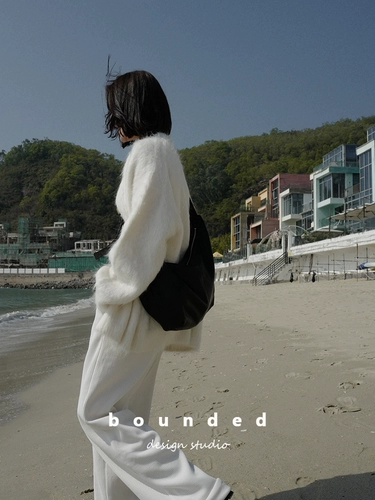 Импортная сумка через плечо, в корейском стиле, из натуральной кожи