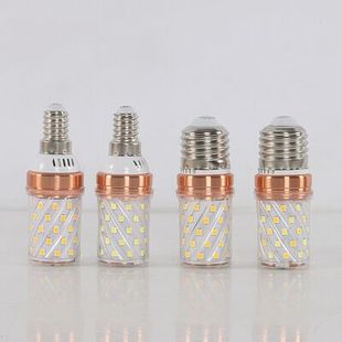 LED玉米流星锤款蜡烛灯 水晶灯用E14 e27 三色变光蜡烛灯led灯泡