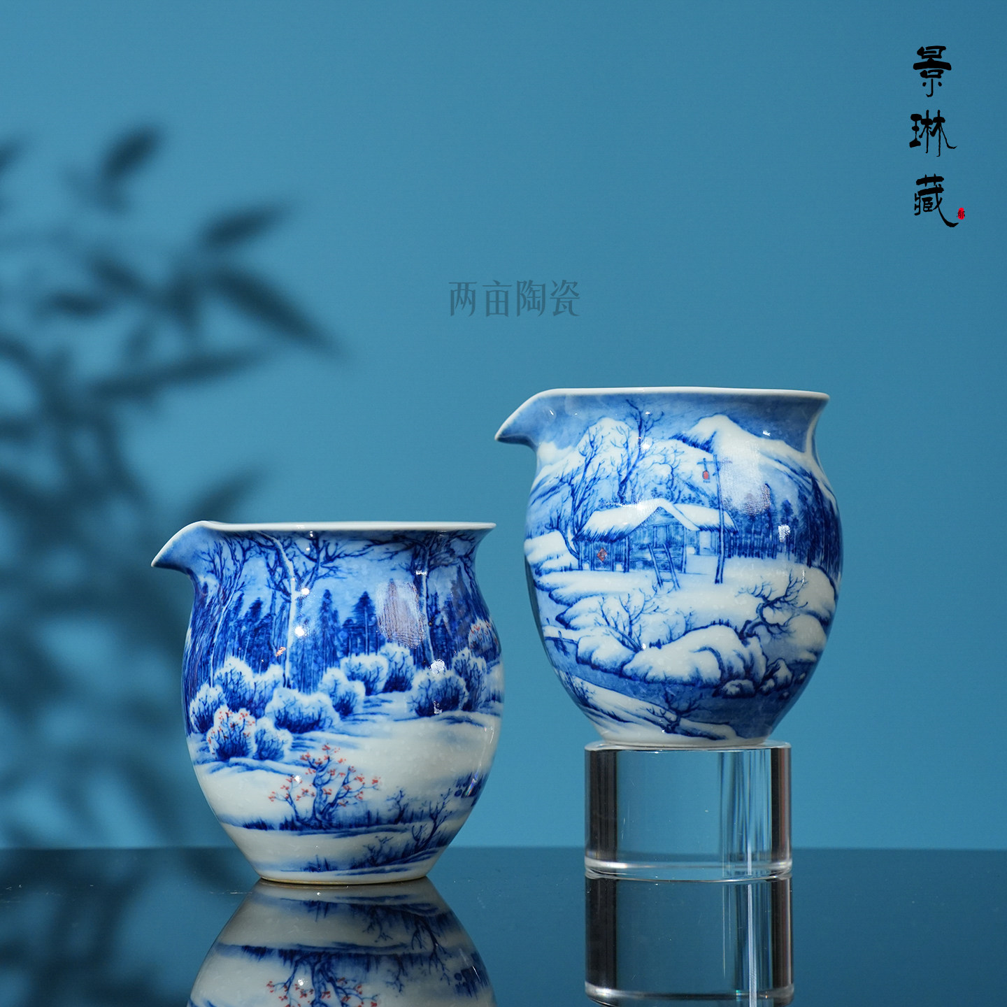 景琳藏北派山水雪景公道