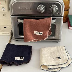 阿宝-自制韩风ins秋冬色系毛巾布吸水抹布咖啡桌布餐布