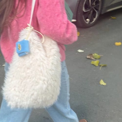 abao.life韩风大容量单肩毛毛包