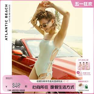 Sweet Atlanticbeach 蝴蝶结泳衣女网红款 2020新款 超仙 Chill