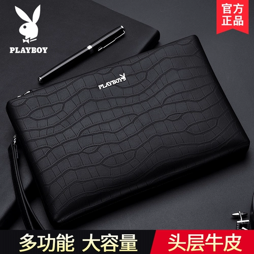 Playboy, вместительная и большая сумка с петлей на руку, бизнес-ноутбук для отдыха, маленькая сумка клатч, бизнес-версия