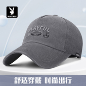 花花公子男士 棒球帽春秋新款 百搭防晒遮阳帽户外大头围鸭舌帽子女