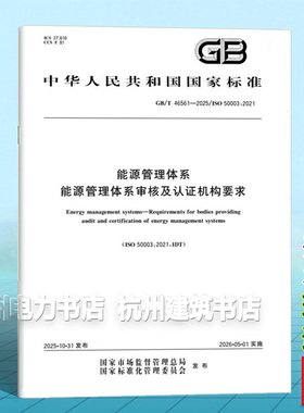 GB/T 46561-2025 能源管理体系 能源管理体系审核及认证机构要求
