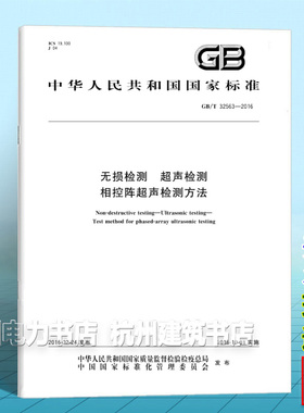 GB/T 32563-2016无损检测 超声检测 相控阵超声检测方法