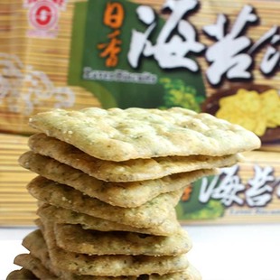 中国台湾海苔饼芋仔饼菜脯芋头薄饼日香冬笋饼系列进口特产零食品