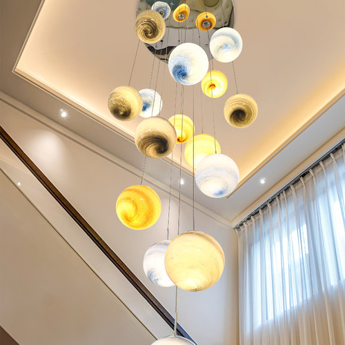 快乐星球创意个性吊灯现代