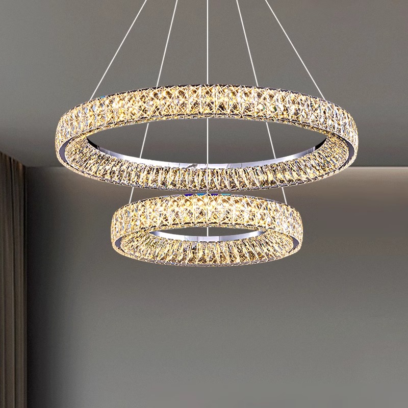 独特斜面水晶圈 艺术个性