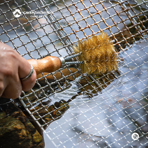 柯曼不锈钢焚火架刷子配件