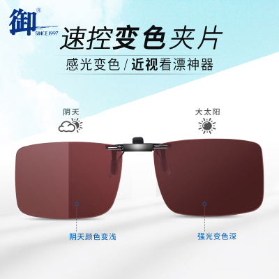 御近视看漂夹片智能感光增晰看漂