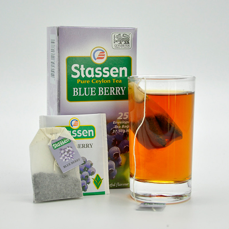 司迪生 蓝莓风味红茶25茶包/盒 斯里兰卡进口锡兰红茶 办公袋泡茶