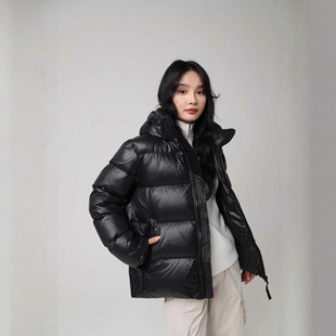 江西共青城羽绒黑金鹅绒服五格羽绒服男女同款2025冬季新款加厚