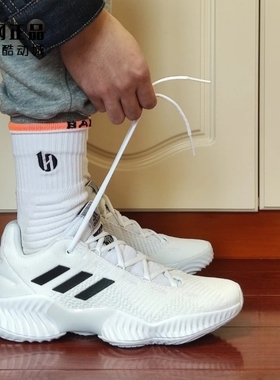 Adidas 阿迪达斯 PRO BOUNCE 2018 LOW 男款缓震大码篮球鞋FW5748