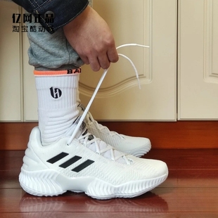 BOUNCE 2018 篮球鞋 阿迪达斯 FW5748 缓震大码 PRO 男款 Adidas LOW