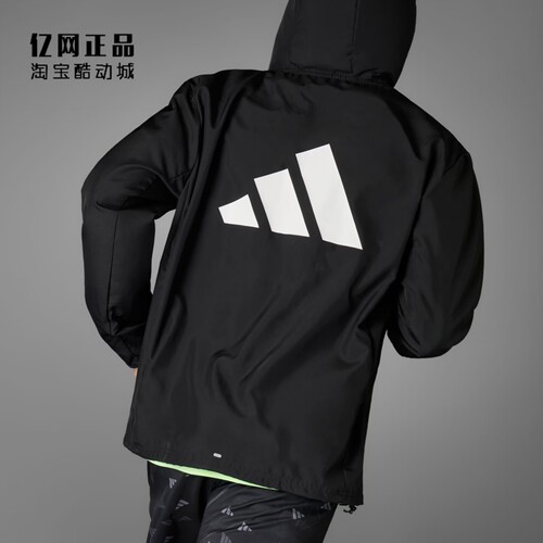 Adidas 阿迪达斯 男款春夏运动训练舒适透气跑步夹克上衣 IL7230