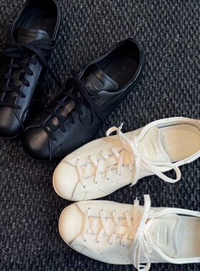 Adidas 三叶草 STAN SMITH LO 女子薄底板鞋JR5700 JR6010 JQ6427