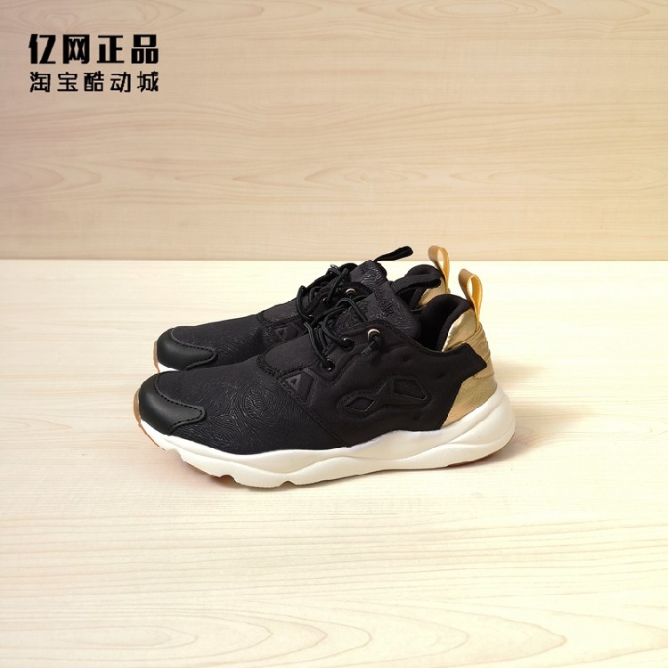 Reebok 锐步 FURYLITE 女子低帮百搭运动休闲鞋 CN0134