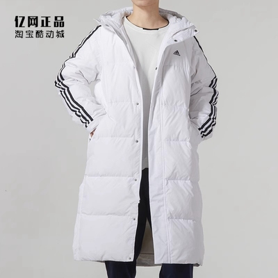 阿迪达斯男款运动休闲长款羽绒服