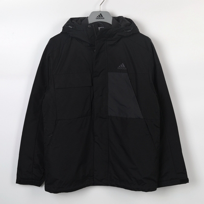 阿迪达斯秋冬男户外二合一羽绒服