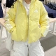 宽松保暖运动休闲面包服连帽羽绒服 女款 JG5922 阿迪达斯 Adidas